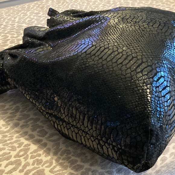 Michael Kors Python Print Drawstring Bag - Picture 5 of 17